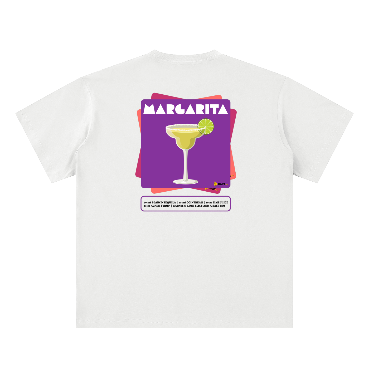 The Margarita Recipe Series Tee (white)
