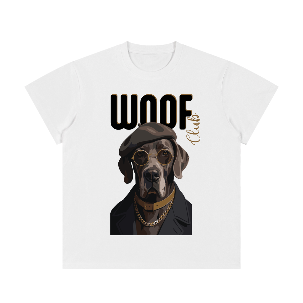 Dane Woof Tee White