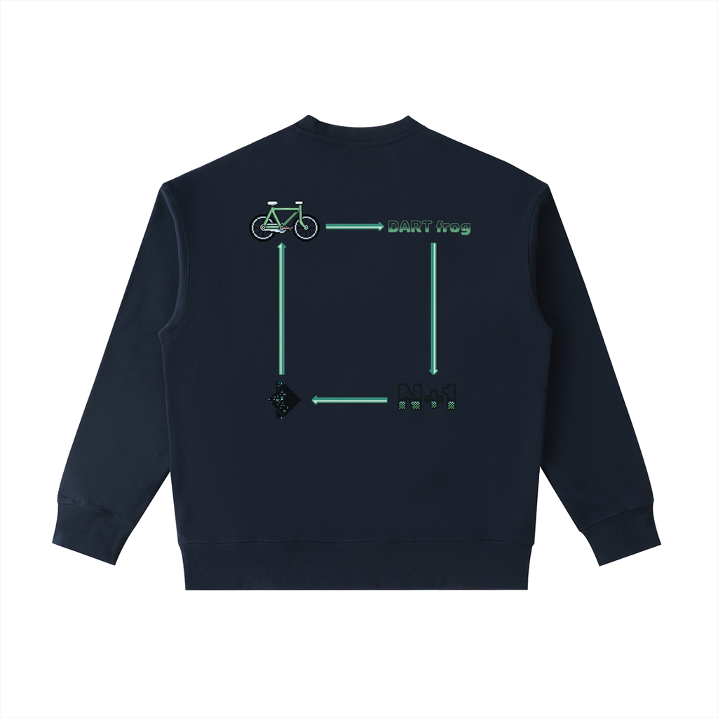 Heavyweight Patch Pocket Crewneck Sweatshirt