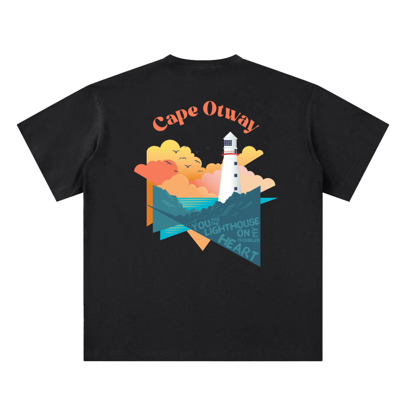 Cape Otway Sueded Graphic Tee