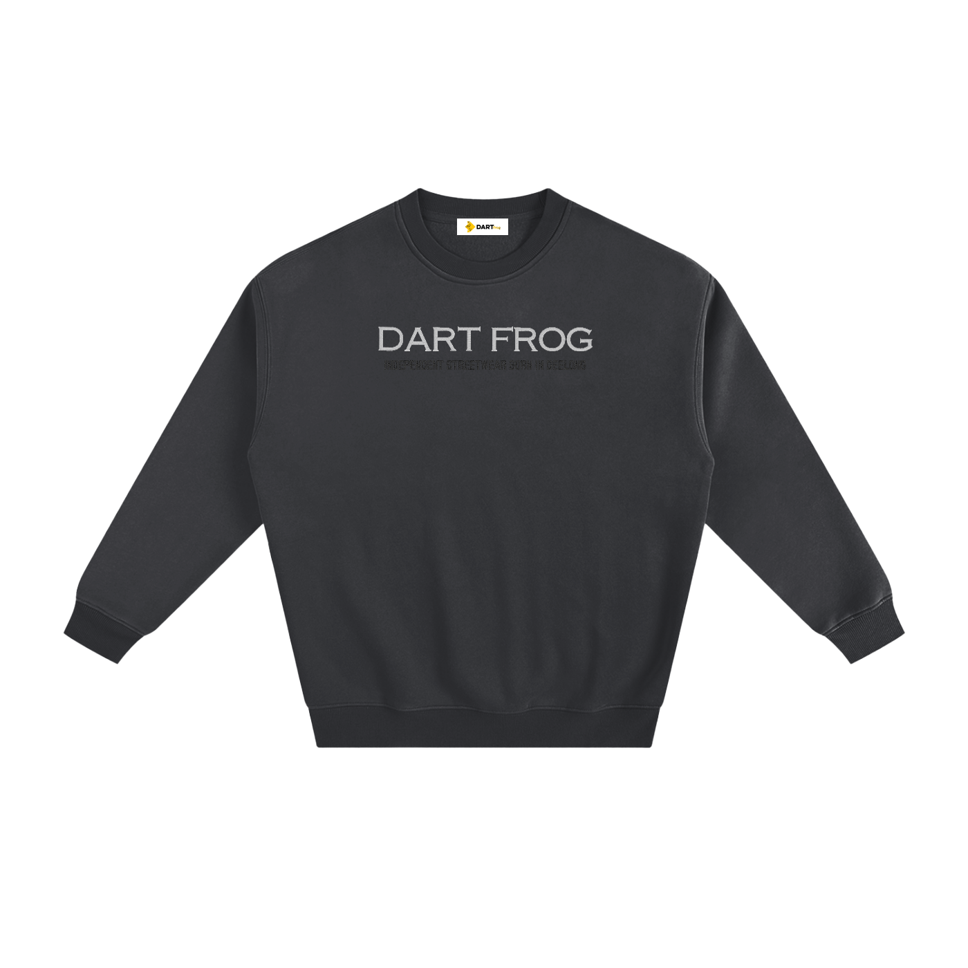 Dart Frog Sweatshirt Embroidered Crew