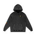 Snow Washed Loose Cotton Hoodie