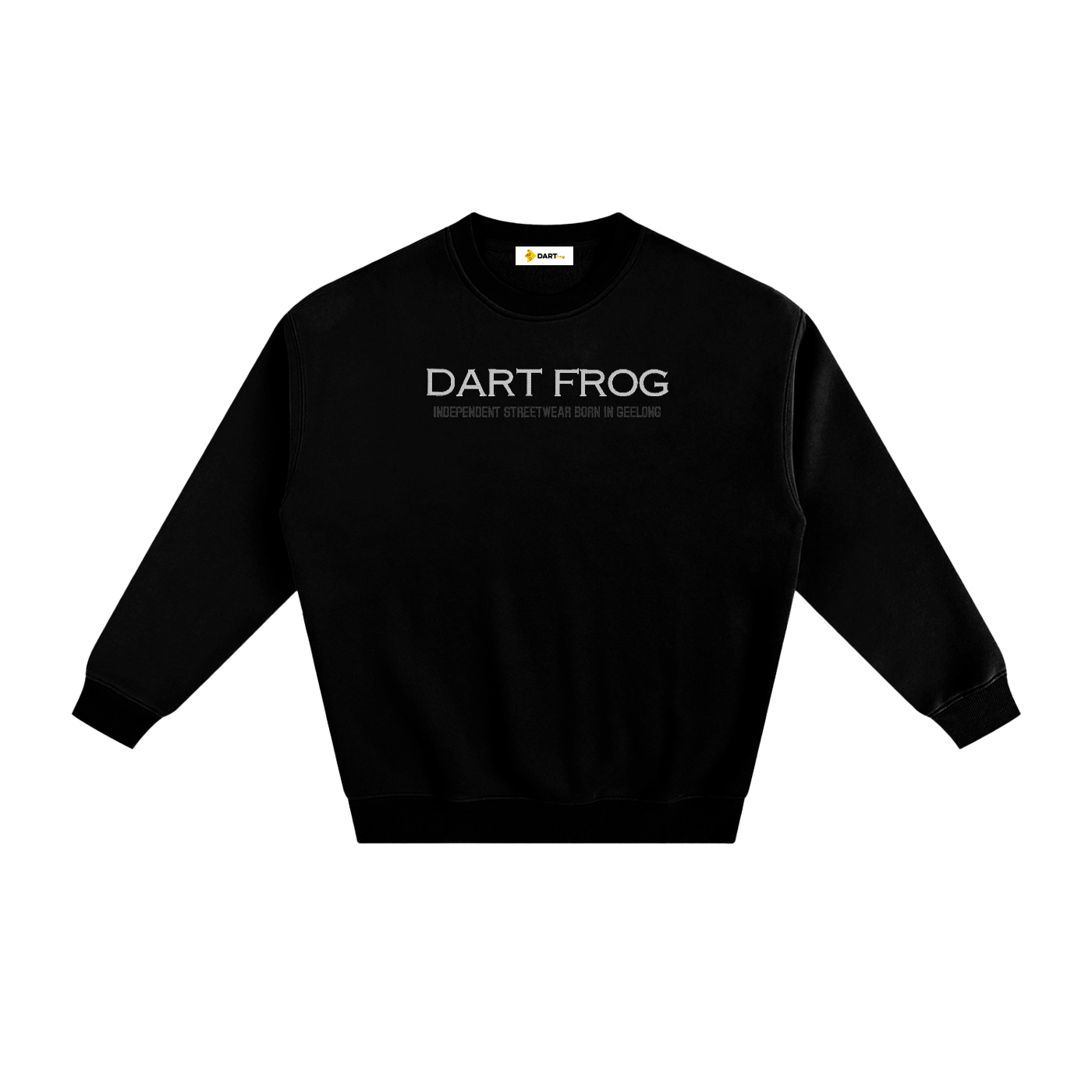 Dart Frog Sweatshirt Embroidered Crew