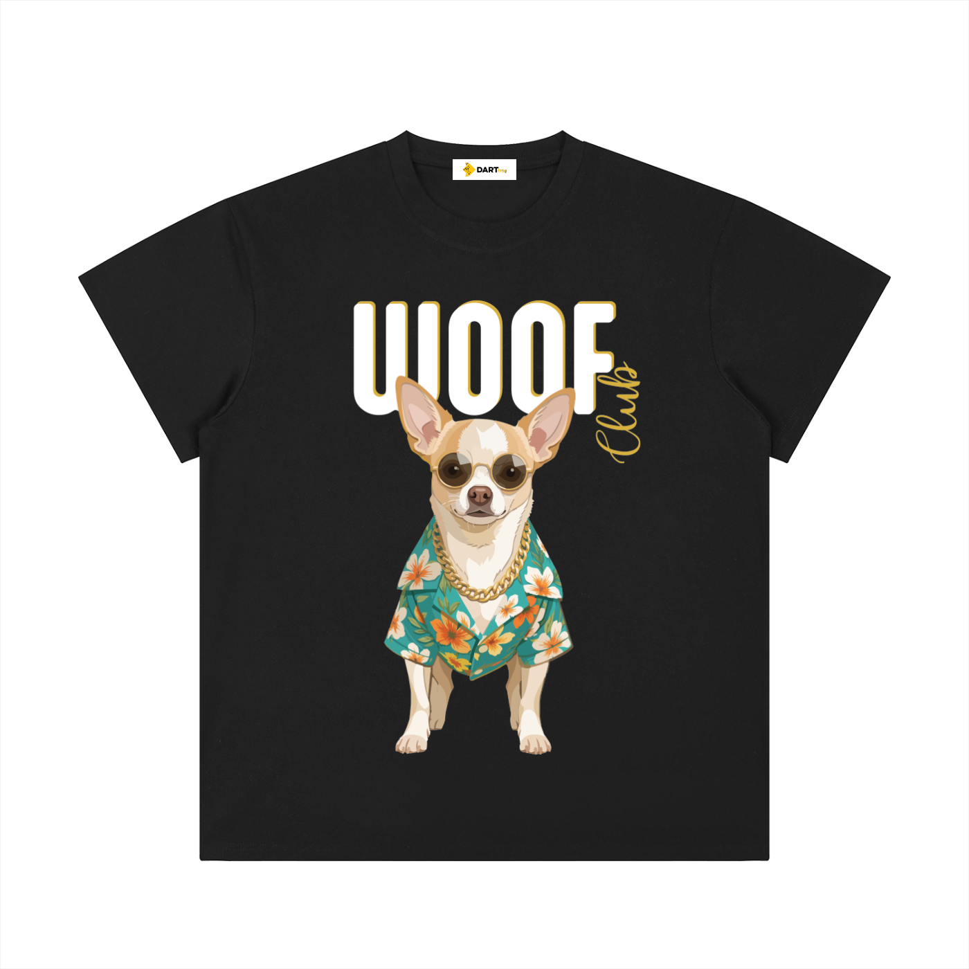 Tito Woof Tee Black