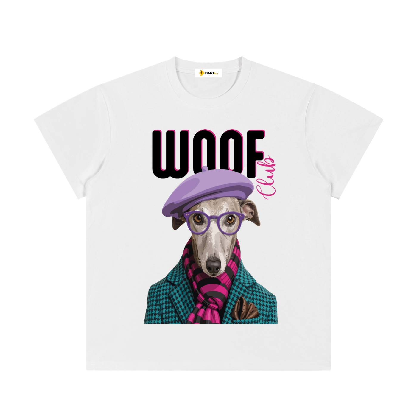 Oli Woof Tee White