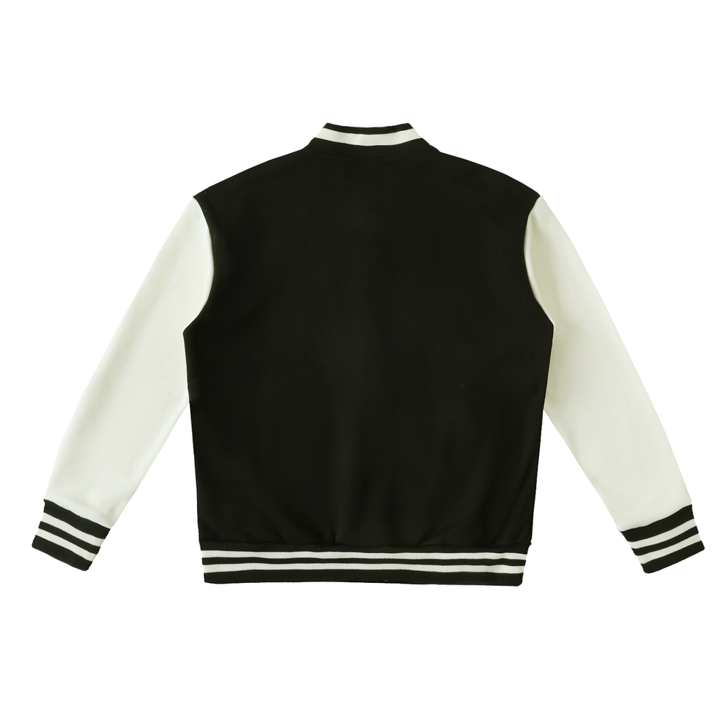 Fleeced Varsity Jacket