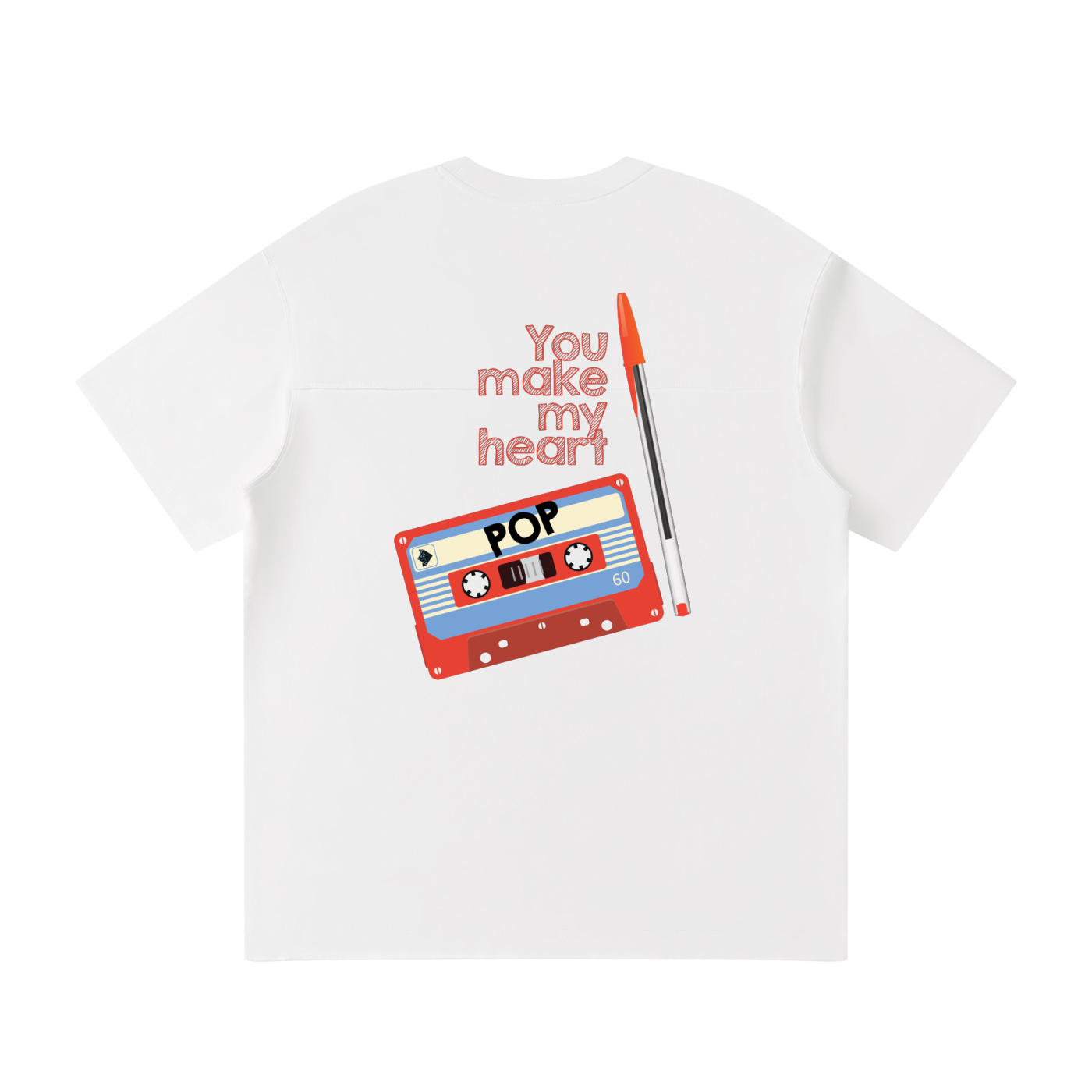 Mix Tape | Pop |Raglan Tee