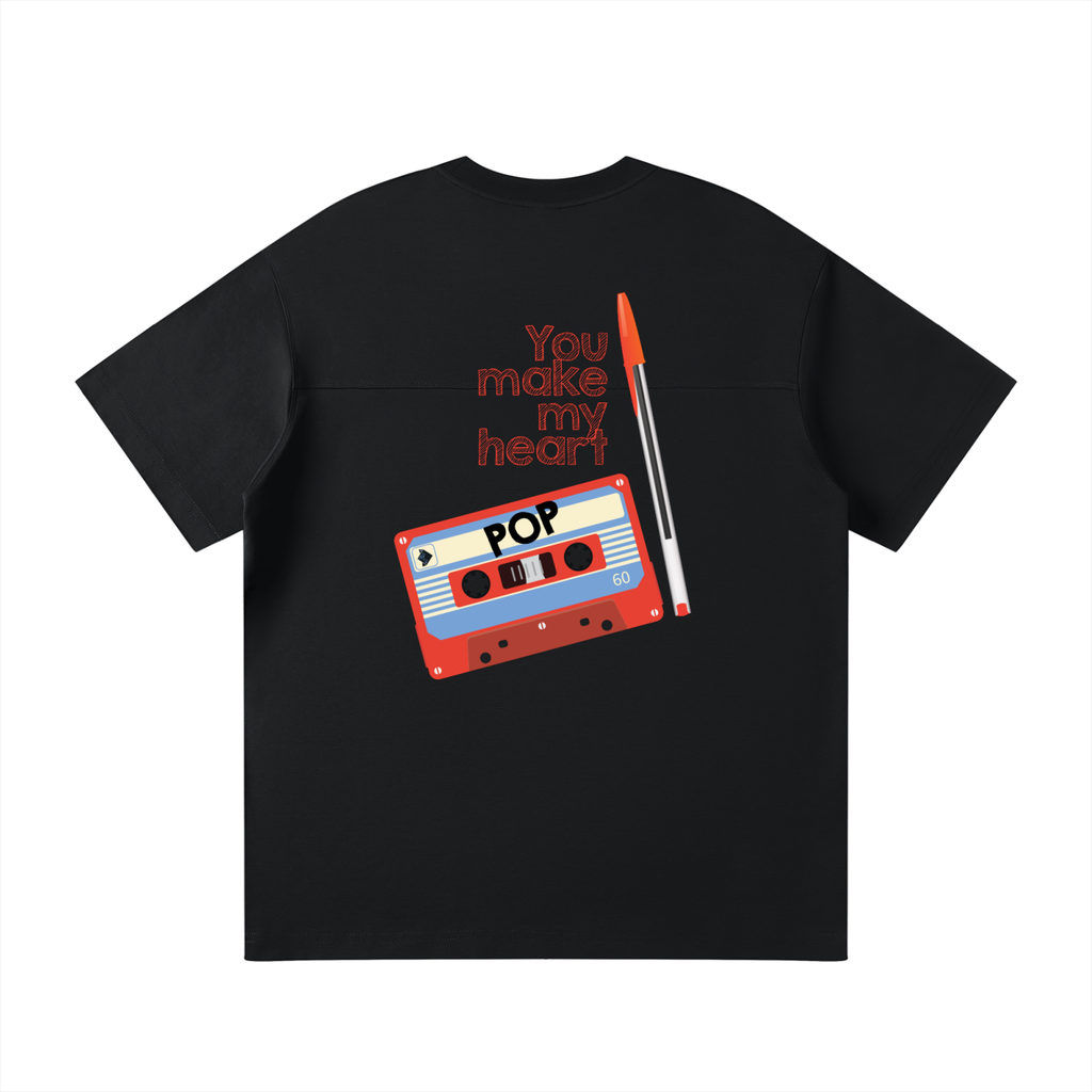 Mix Tape | Pop |Raglan Tee