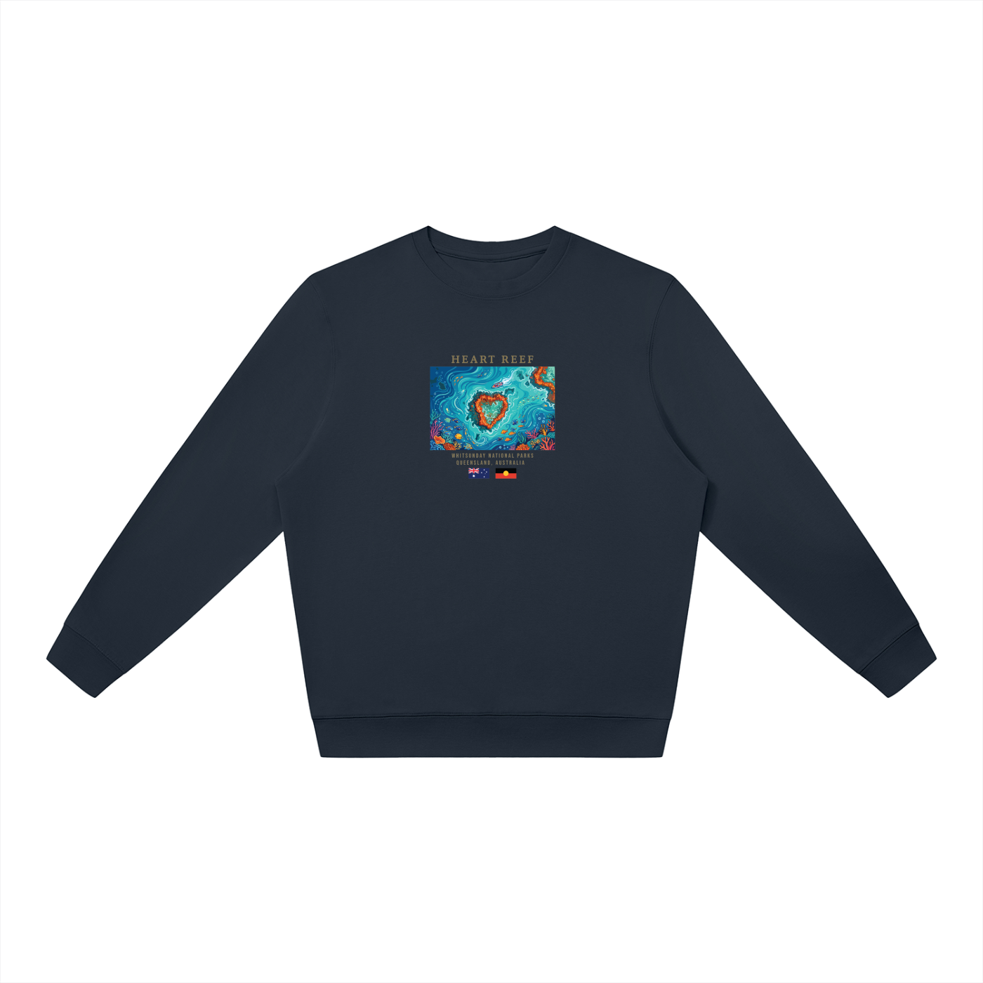 Heart Reef Sweatshirt National Park Collection