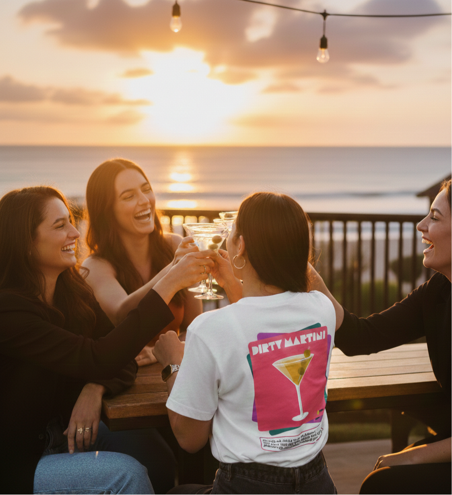 Dirty Martini | Sueded Cotton | Recipe Series