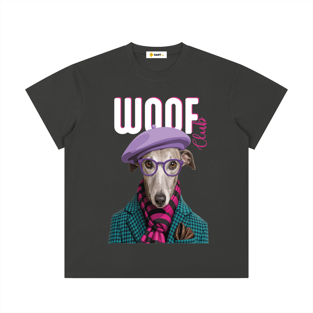 Oli Woof Tee Charcoal