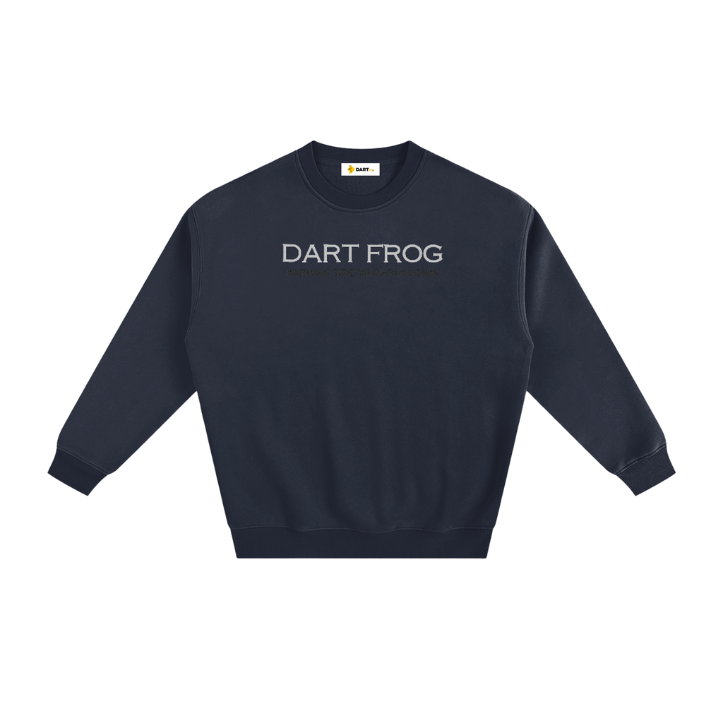 Dart Frog Sweatshirt Embroidered Crew
