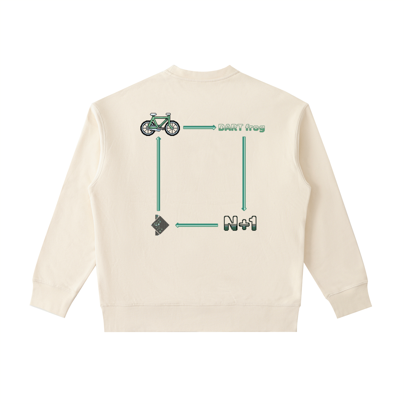 Heavyweight Patch Pocket Crewneck Sweatshirt