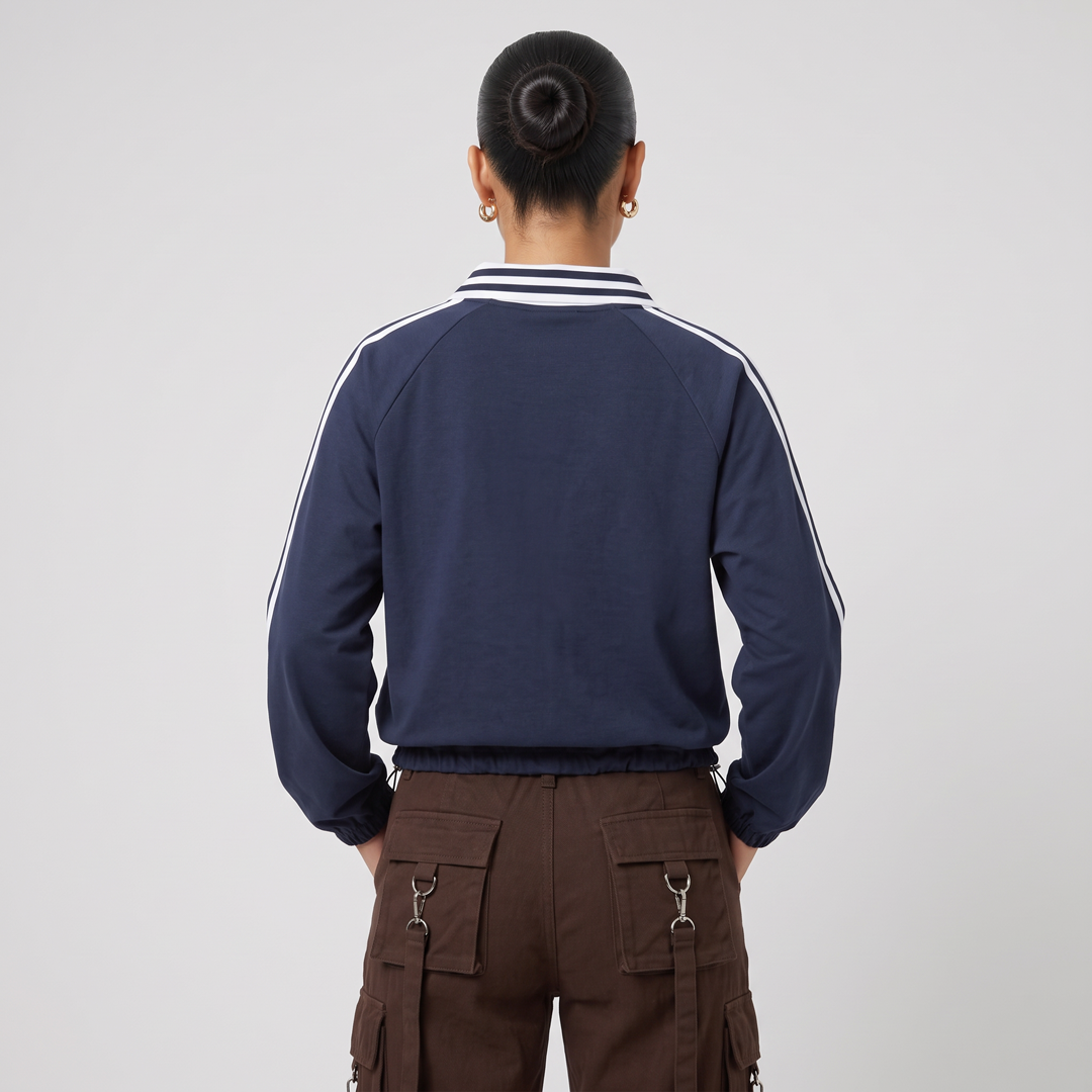 The Drama Lapel Pullover