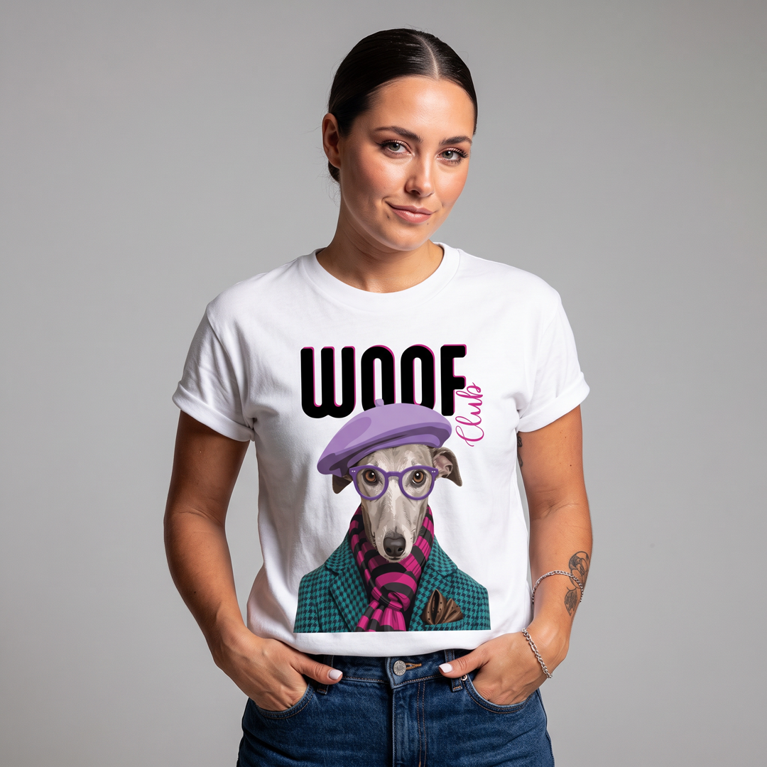 Oli Woof Tee White