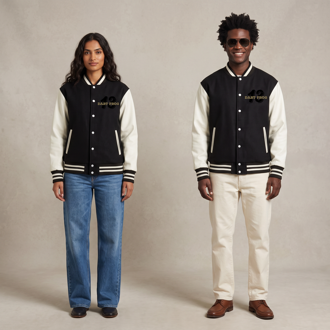 Fleeced Varsity Jacket