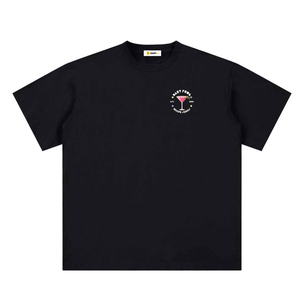 Cosmopolitan Sueded Cotton Tee | Recipe Series Tee