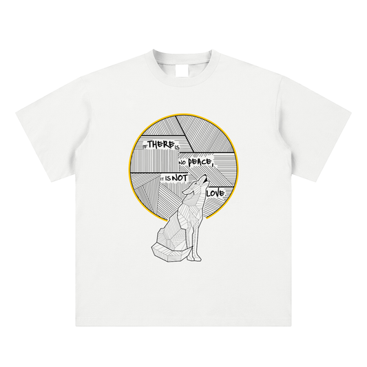 No peace no love tee