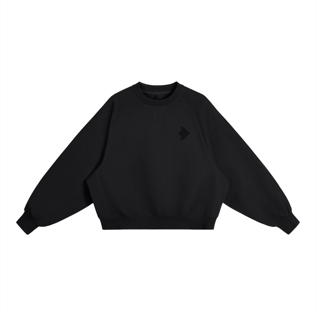 Dolman Sleeve Boxy Sweatshirt