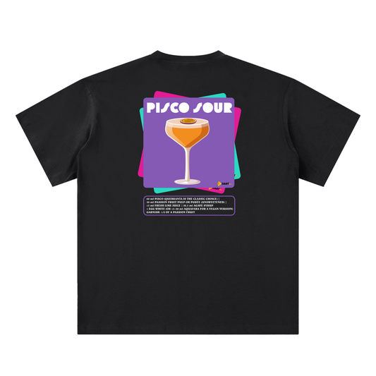 The Pisco Sour Recipe Series Tee (Black)