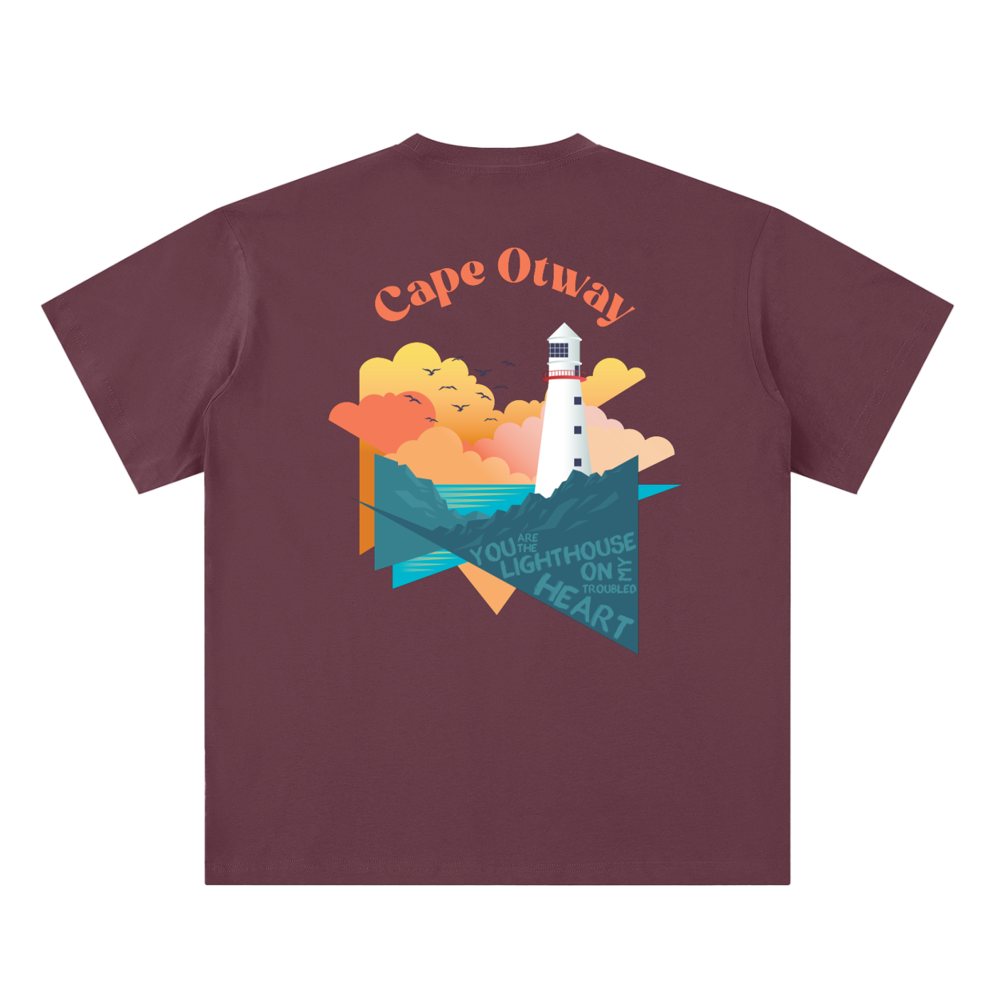 Cape Otway Sueded | Oversized Tee