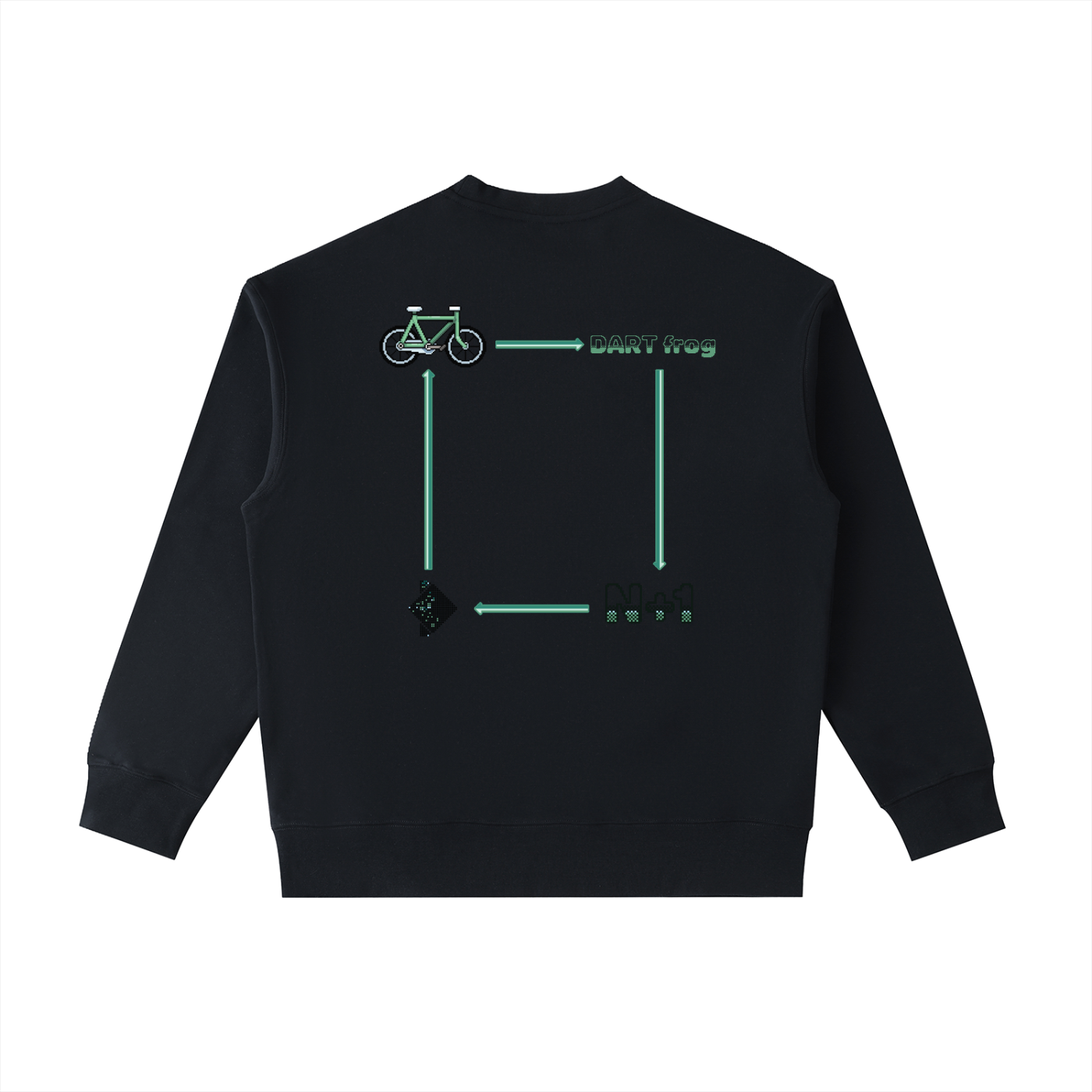 Heavyweight Patch Pocket Crewneck Sweatshirt