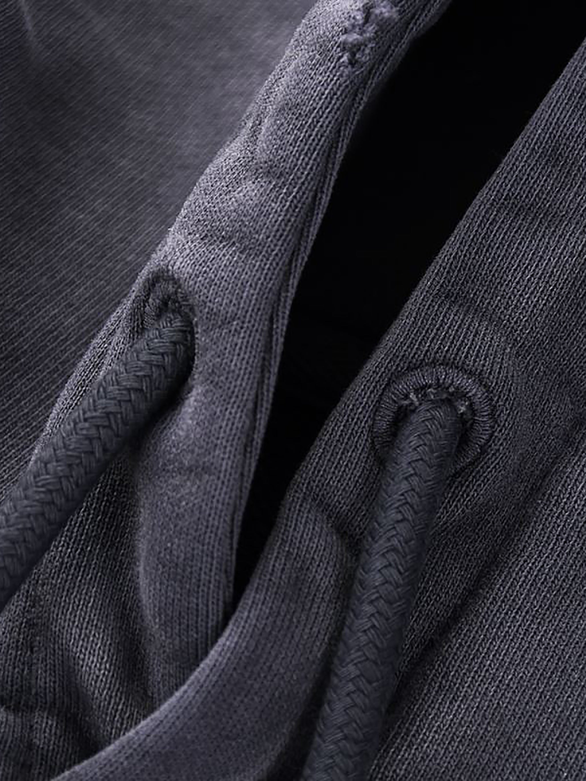 Distressed Vintage Wash Hoodie